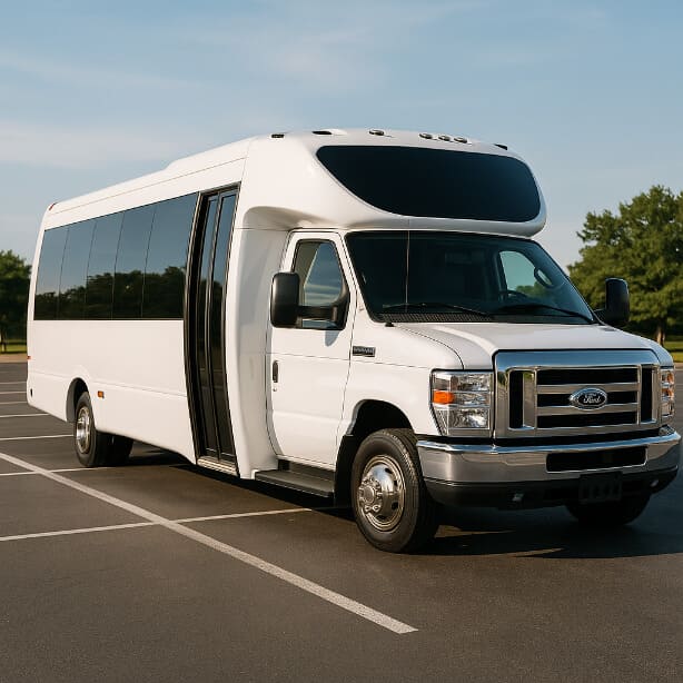 San Angelo Coach Bus Service 20 Passenger Minibus