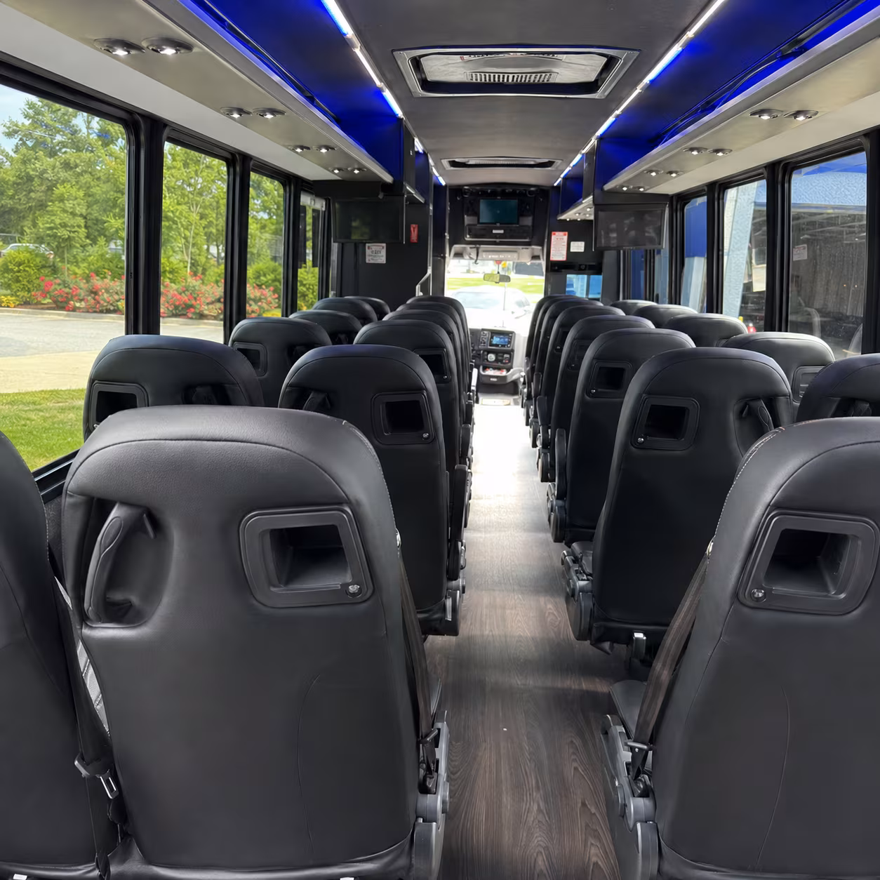 san angelo 30 passenger minibus inside