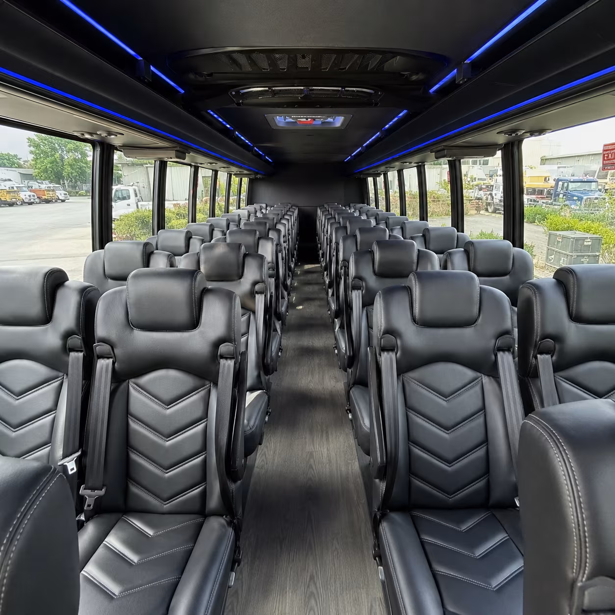 san angelo 30 passenger minibus interior