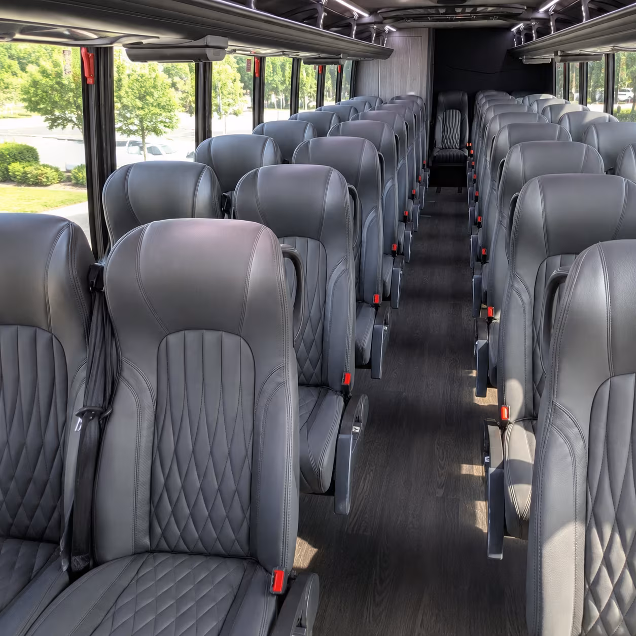 san angelo 35 passenger minibus inside