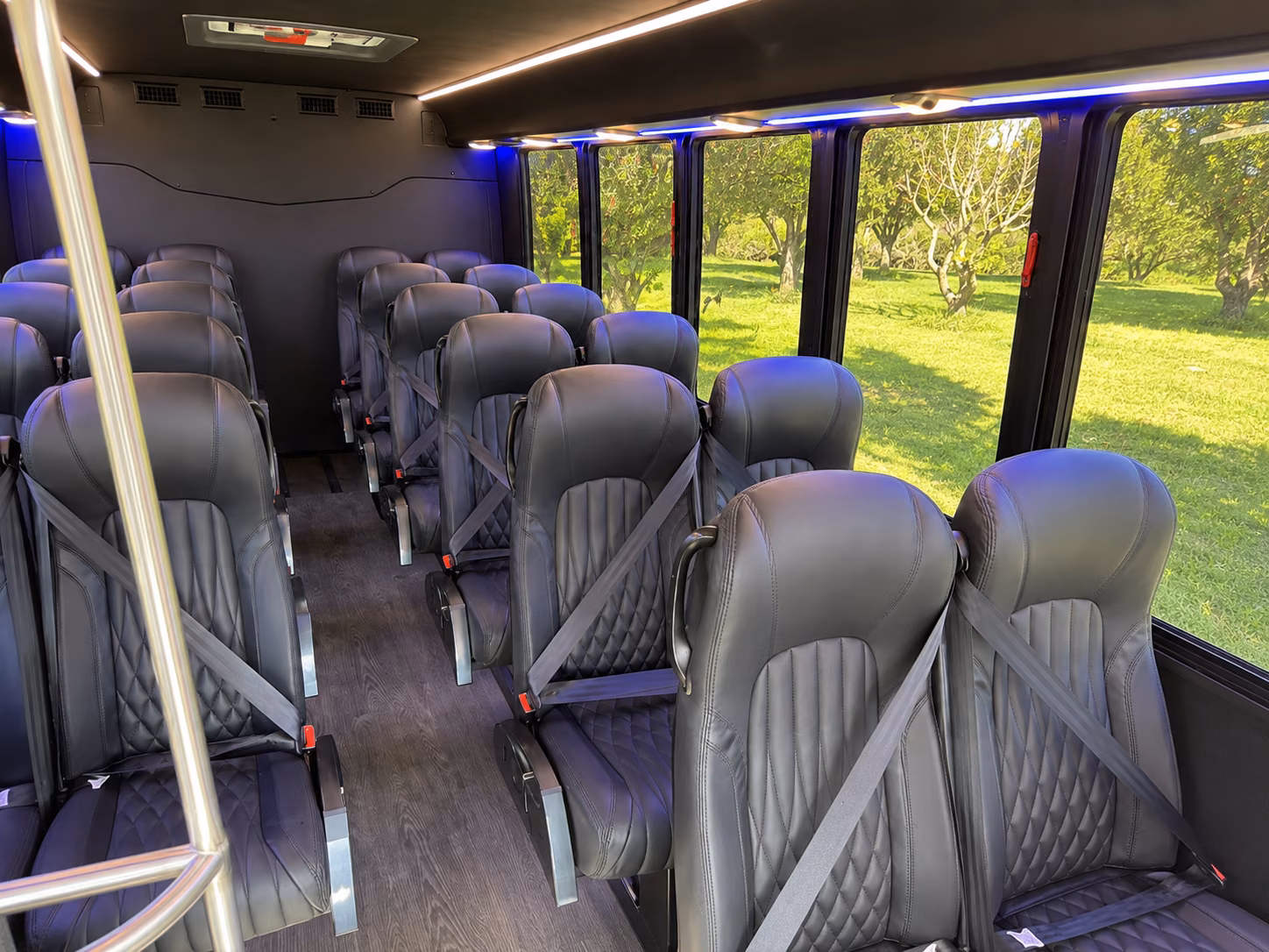 san angelo long distance transportation onboard seating