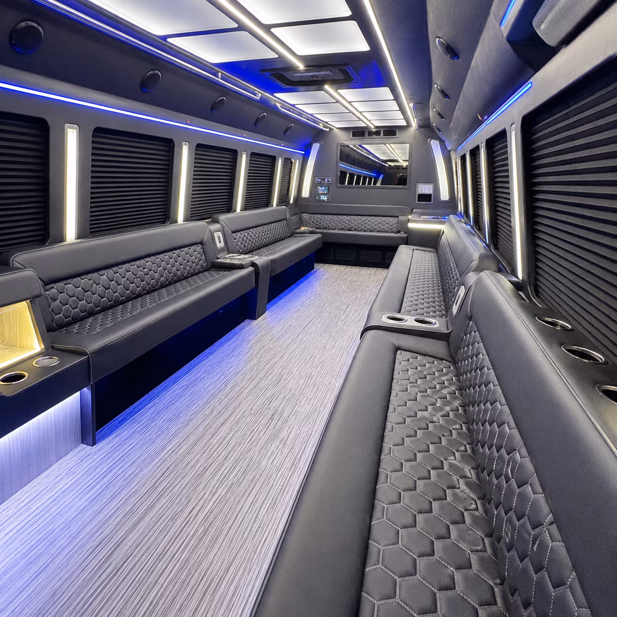 san angelo party bus rental interior