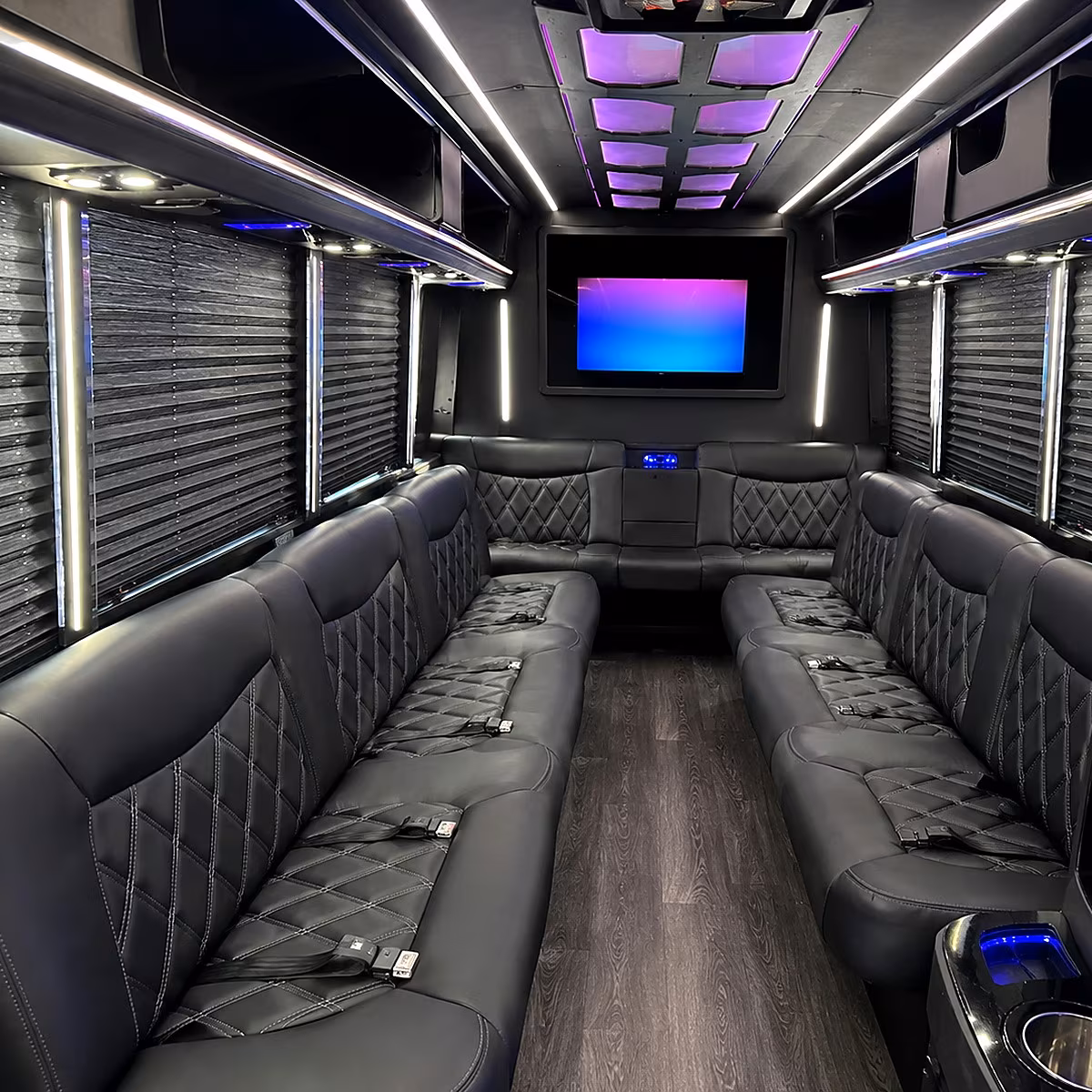 san angelo party bus rentals inside