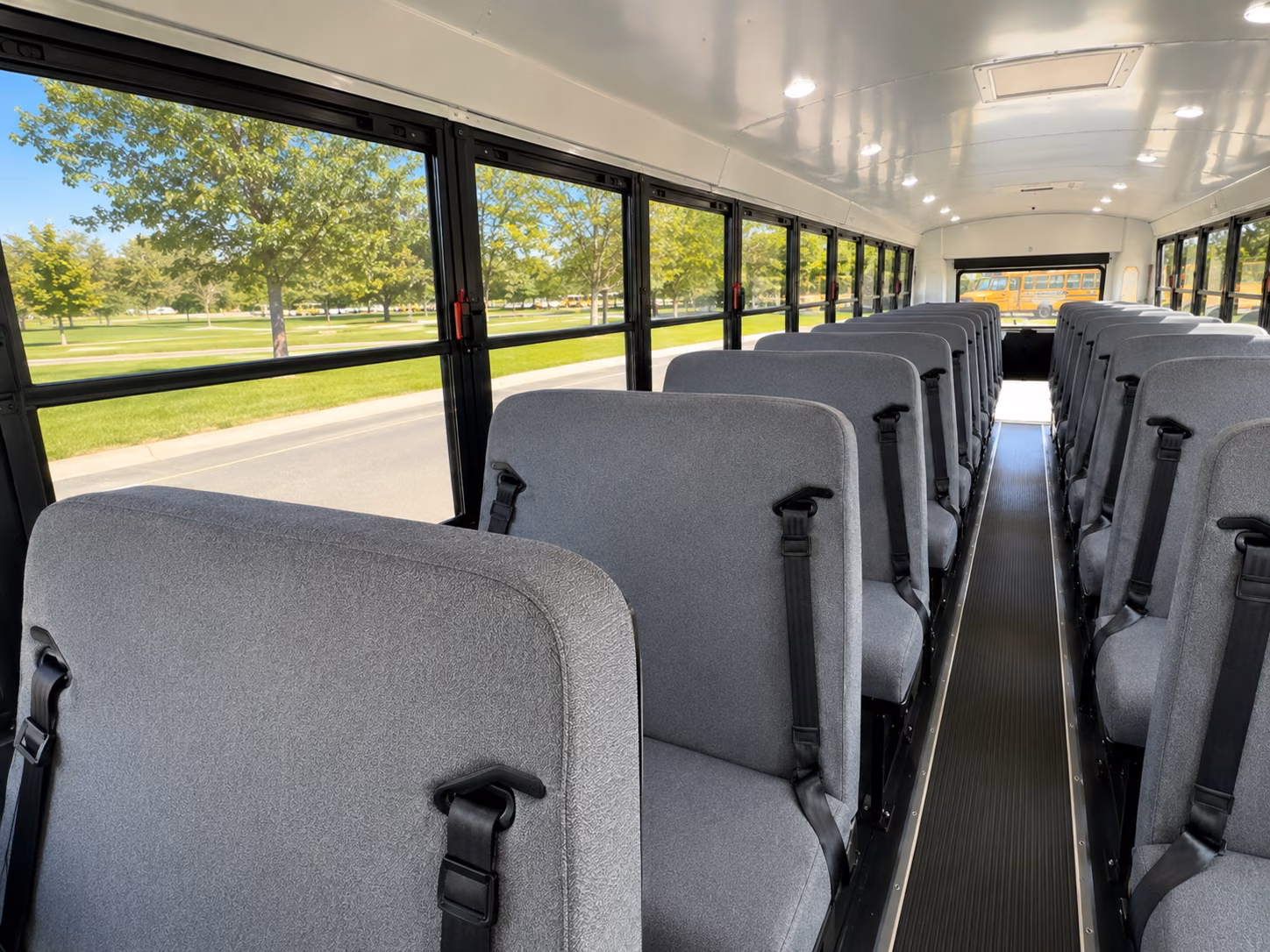 san angelo school bus interior