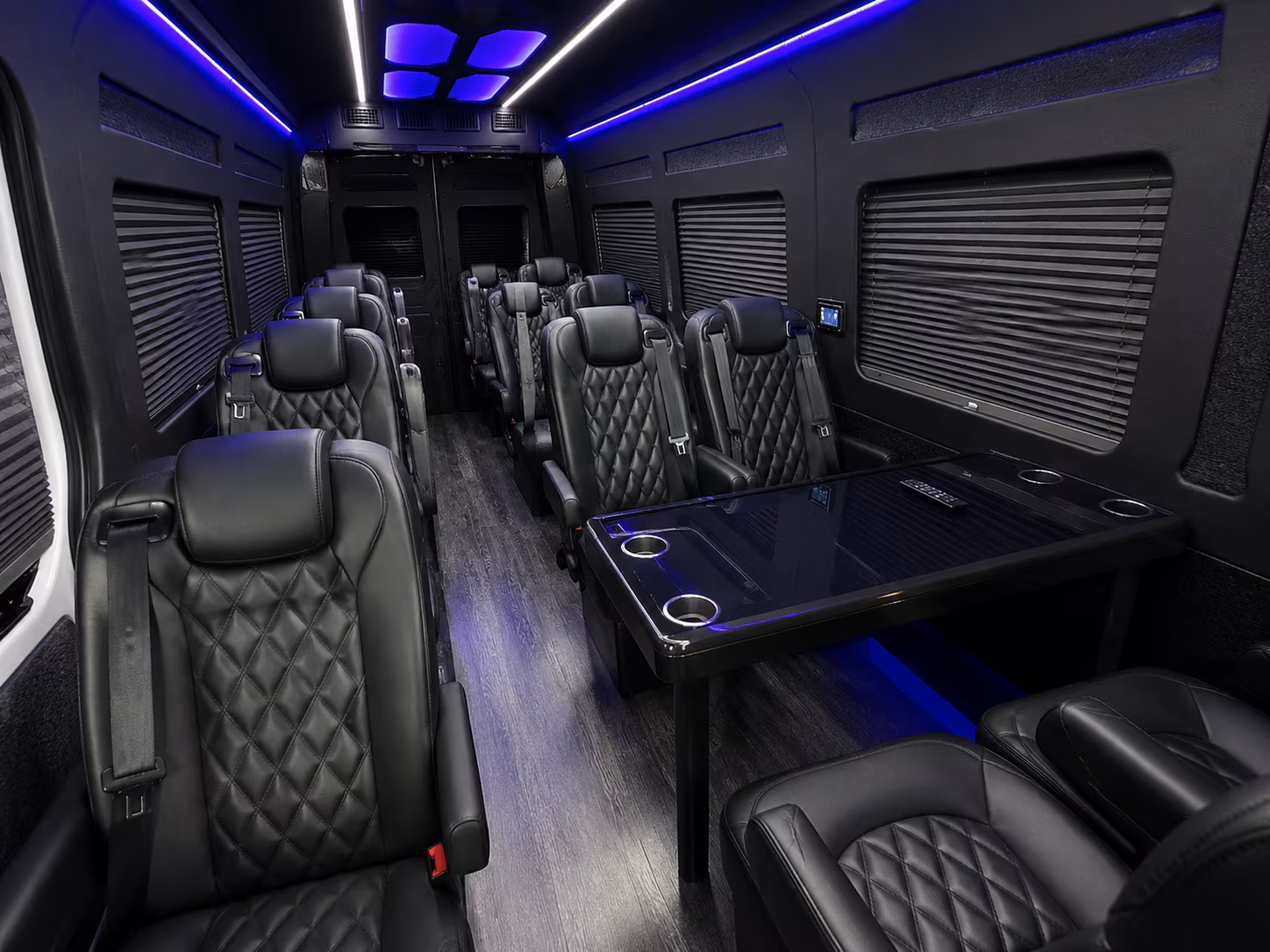 san angelo sprinter van with driver interior
