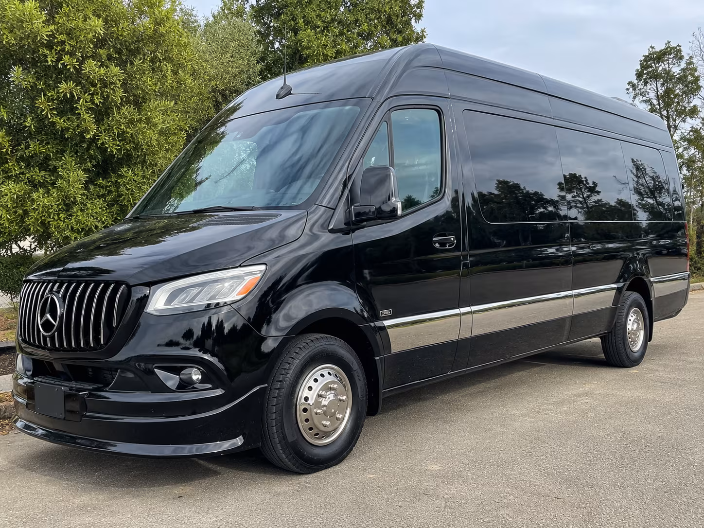 san angelo sprinter van with driver
